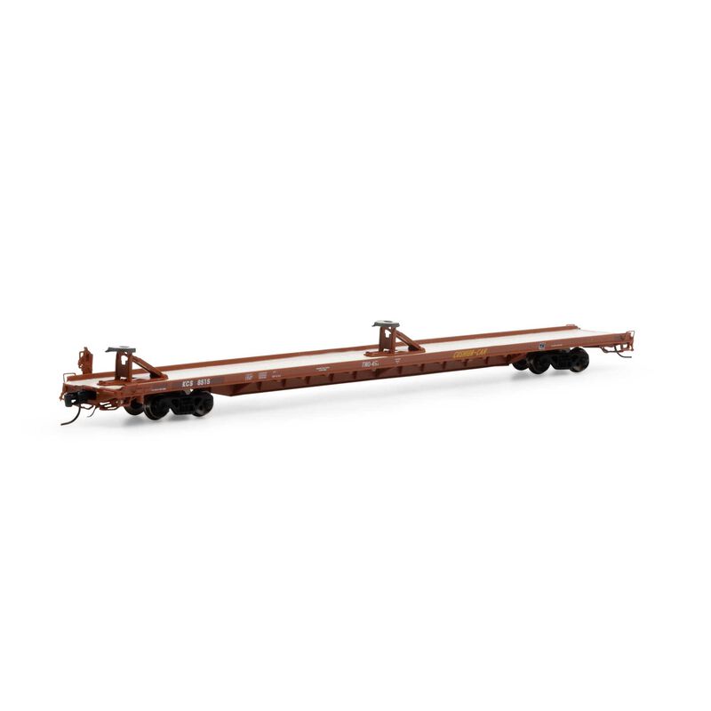 N F89-F 89'8" TOFC Flat, KCS #8515