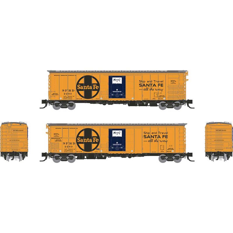 N SF RR-61 Mech Reefer SF All The Way Slogan (4)