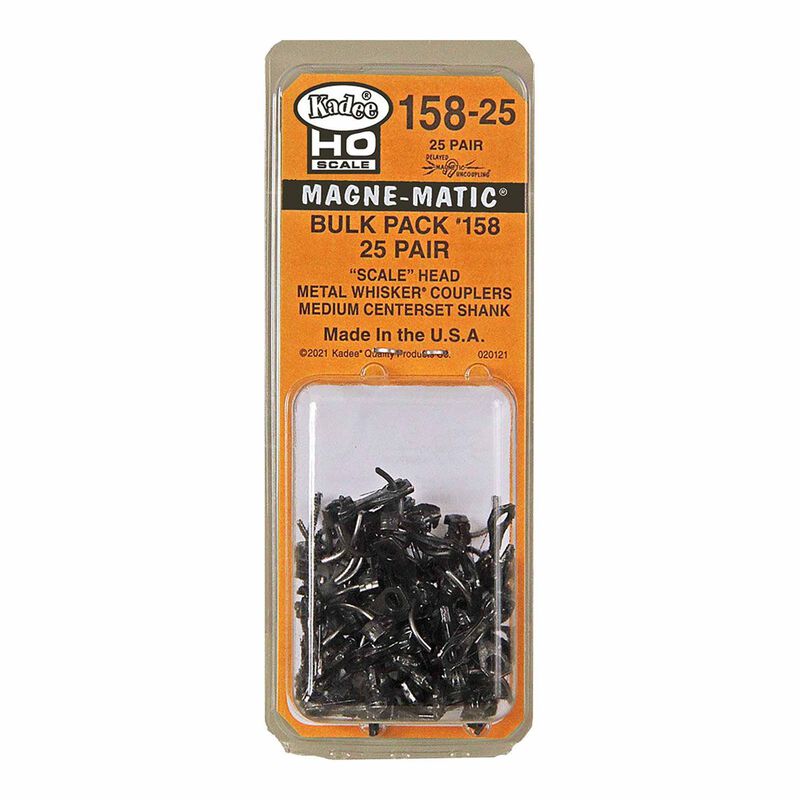HO #158 Scale Whisker Coupler,9/32" Center(25pair)