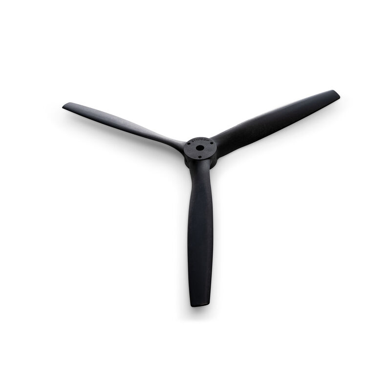10x7 3-Blade Propeller, CW (Red Adapter)