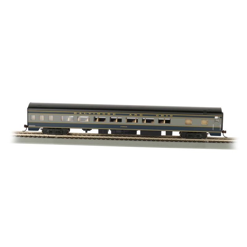 HO 85' Smooth Side Coach B&O
