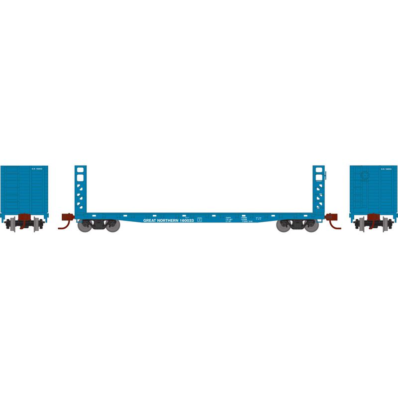 N ATH 53' GSC Bulkhead Flat Car, GN #160033