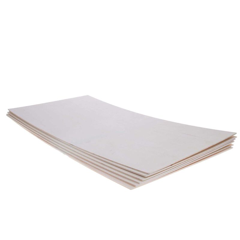 Aspen Plywood 3mm (1/8) x 12 x 24 (6)
