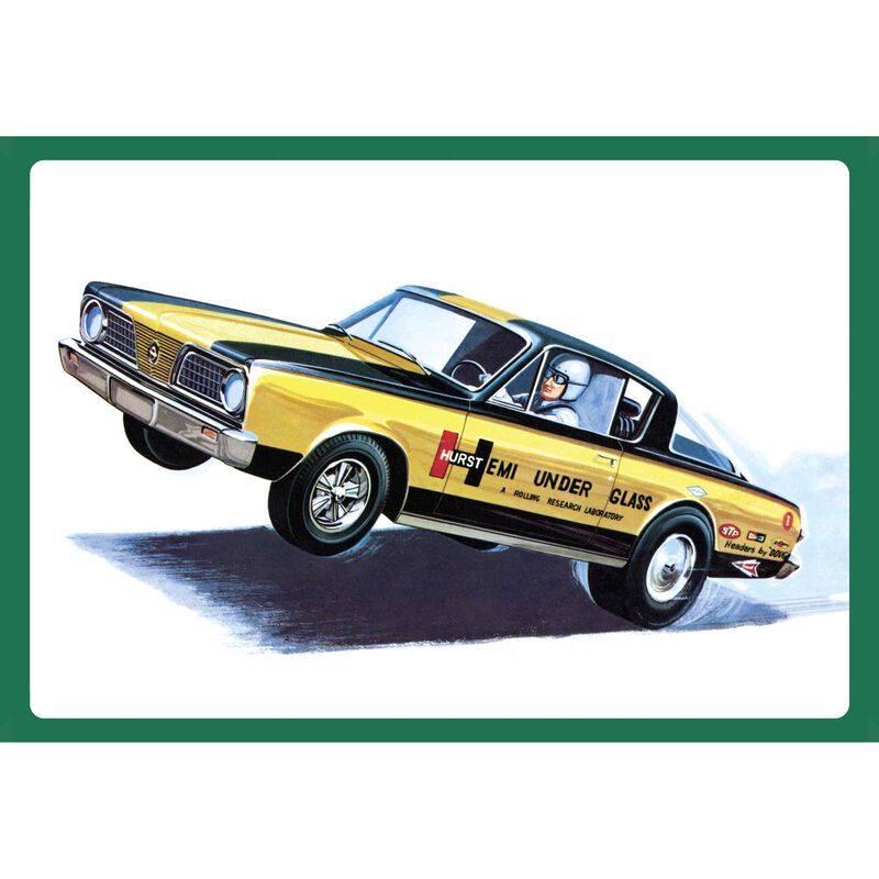 1/25 1966 Plymouth Barracuda Hemi Under Glass Model Kit