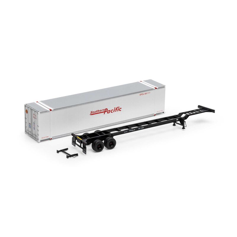 HO 48' Container with Chassis, SPDU / SPDZ
