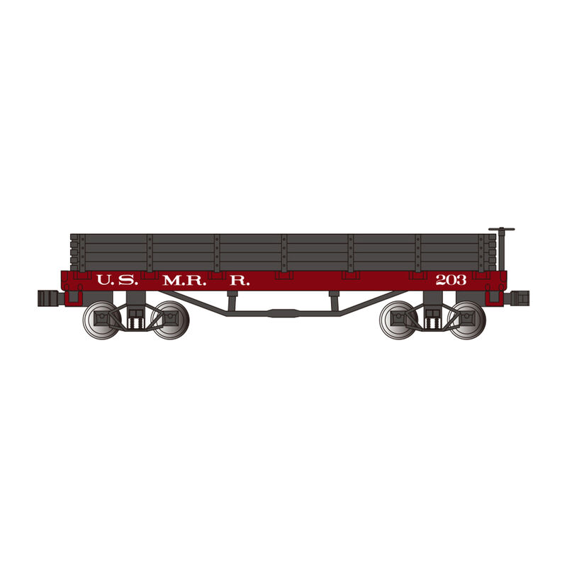 N Old Time Gondola US Military Railroad