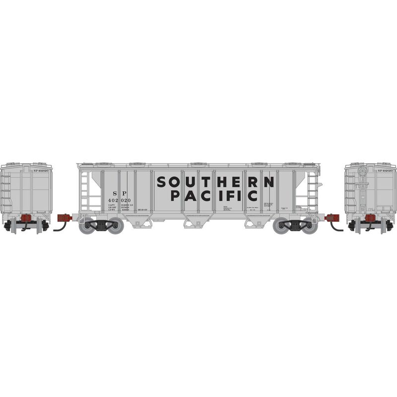 N PS-2 2893 3-Bay Covered Hopper, SP #402020