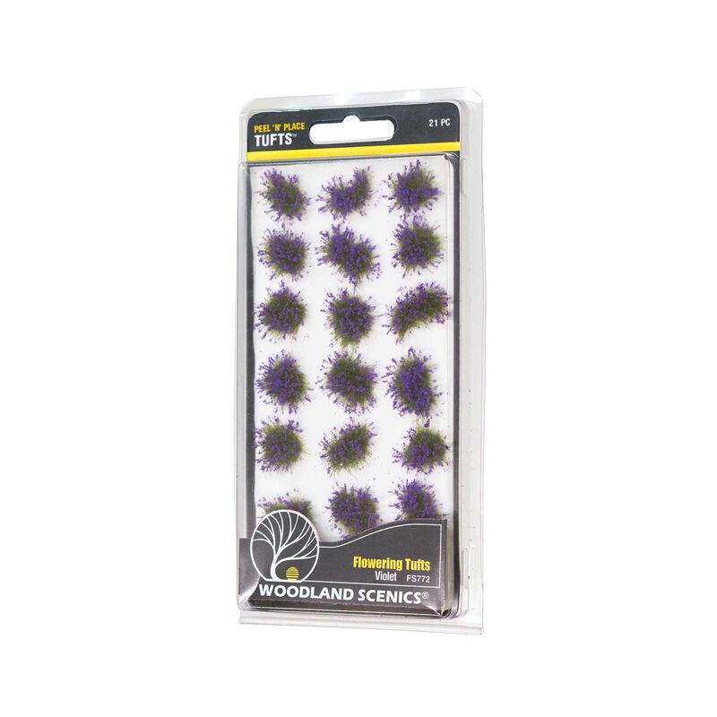 Violet Flowering Tufts