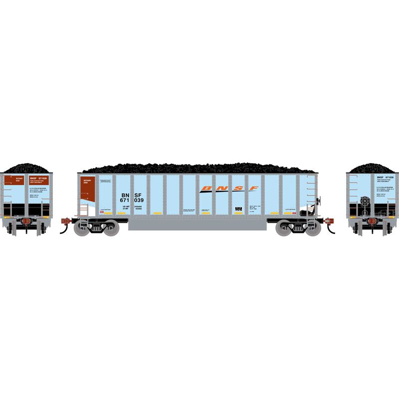 N ATH Bethgon Coalporter w/Coal Load, BNSF #671039
