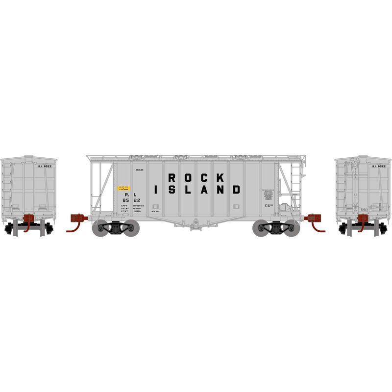 N GATC 2600 Airslide Hopper, RI #8522