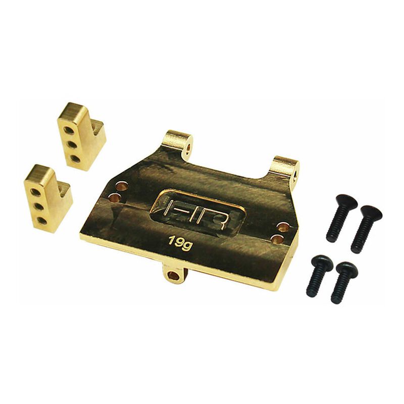 Brass Servo Mount (Reefs, Emax & Savox), 1/18 Redcat Ascent-18