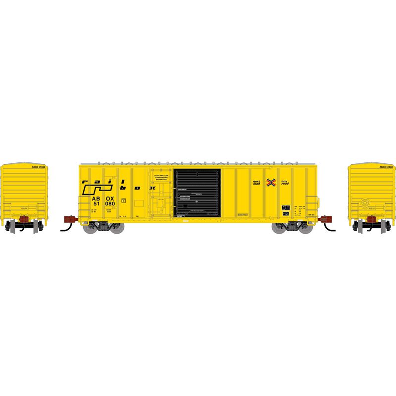 N 50' FMC 5277 Combo Door Box Car, ABOX 'Late' #51080