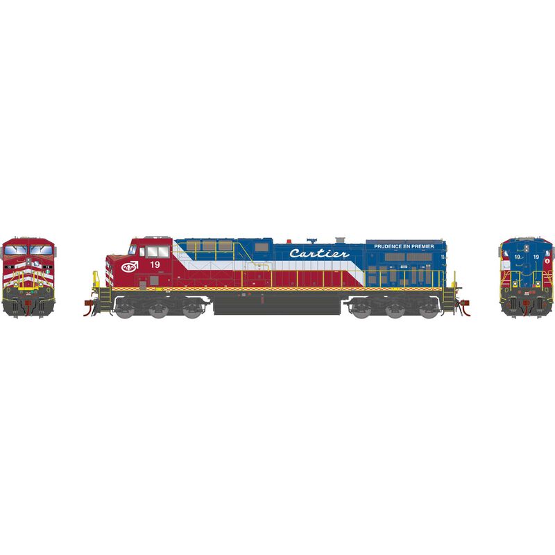 HO AC4400CW Locomotive, with DCC & Sound, QCM #19