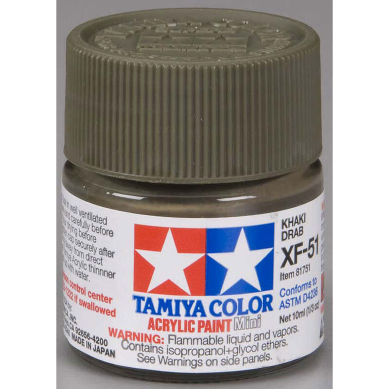 Acrylic Mini XF51, Khaki Drab