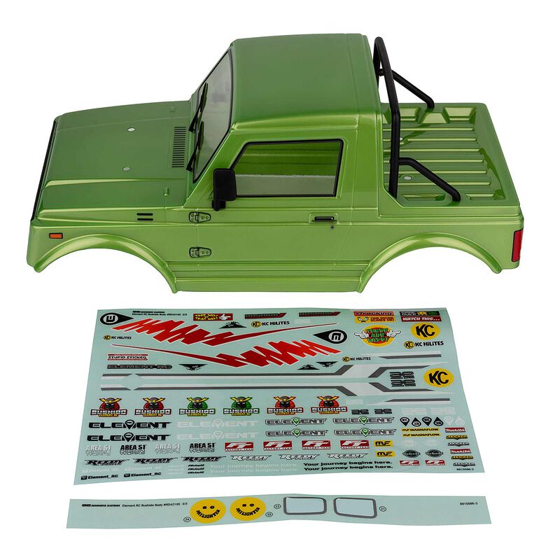 Enduro Bushido Body Set, Green