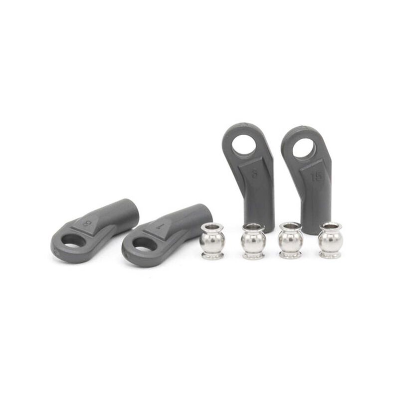 Pro Bent Rod Ends with Pivot Balls (4)