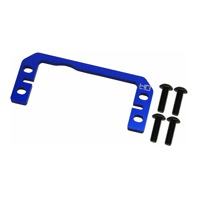 Aluminum Servo Brace Bracket, 1/10 Traxxas Mini Maxx, Blue
