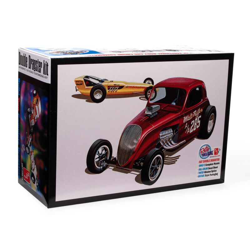 1/25 Fiat Double Dragster Model Kit
