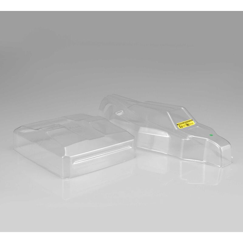 1/10 S2 Light Weight Clear Body with Aero Wing: B6, B6D, B6.2, B6.3