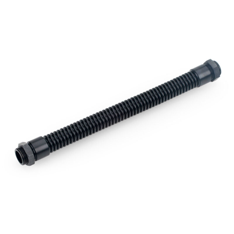 Flex Exhaust Pipe with 2 Nuts: 120-180, 300