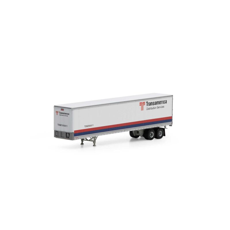 N 45' Fruehauf Z-Van Trailer, TDSZ #550011