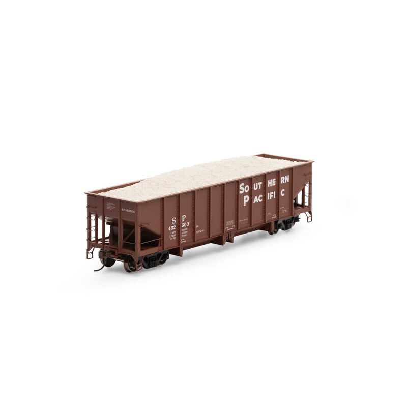 HO 40' Ribbed 3-Bay Ballast Hopper, SP #462500
