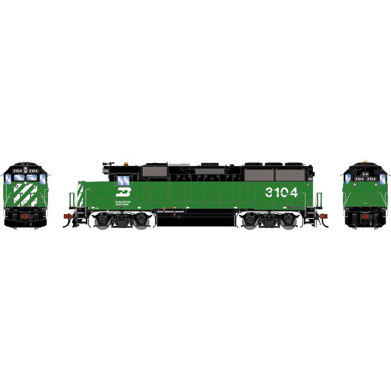 HO GEN GP50 PH I Locomotive, BN #3104