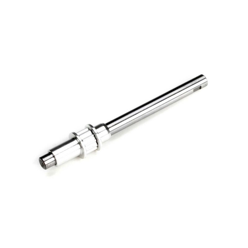 Tail Rotor Shaft, Aluminum Drive Pulley Gear: B450