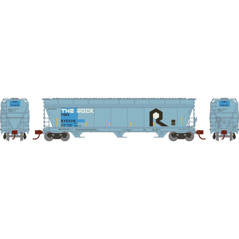 N ACF4600 Covered Hoppers, FURX Primed For Grime #815219
