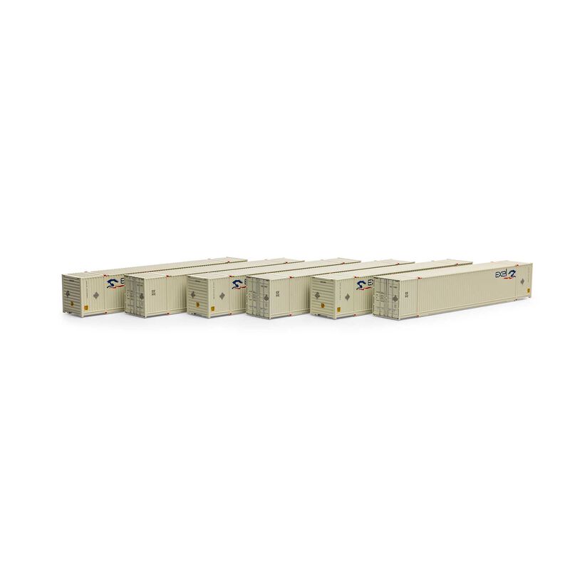HO 53' CIMC Container, Exel EXLU #1 (6)