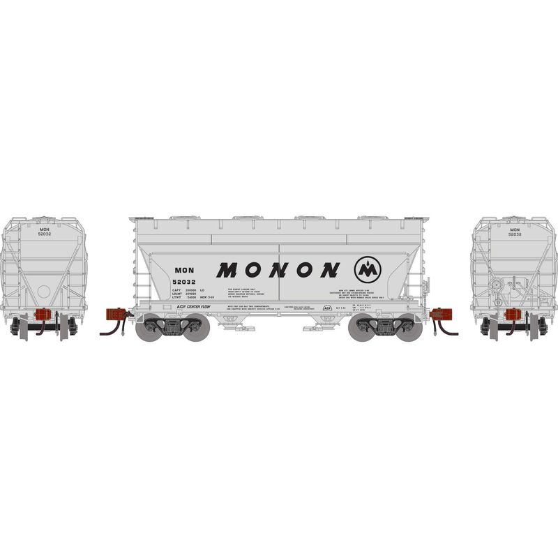 N ACF 2970 Covered Hopper, MON #52032