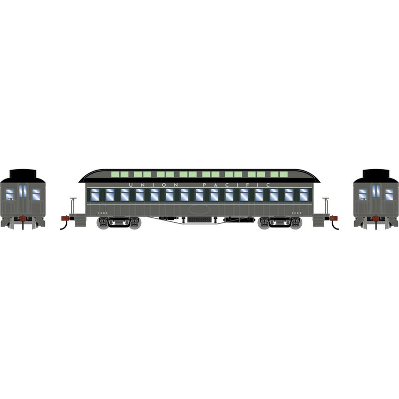 HO 50' Old Time Overland Coach, UP #1200