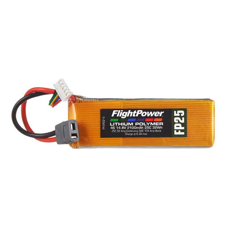 FP25 4S 14.8V 2100mAh 25C Star Plug