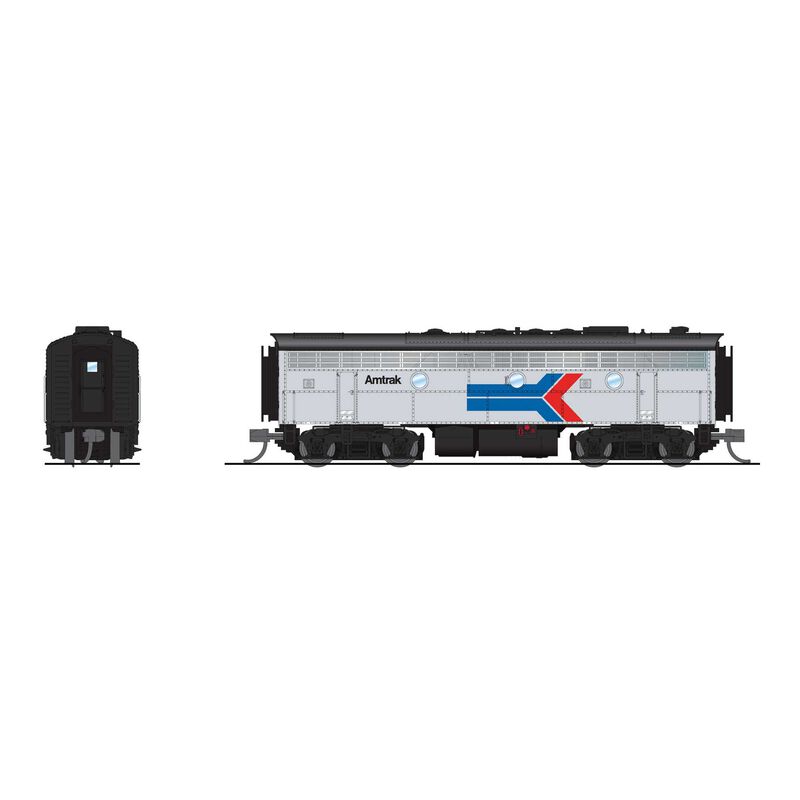 EMD F7B, Amtrak 154, Phase I, Paragon4 Sound/DC/DCC, N