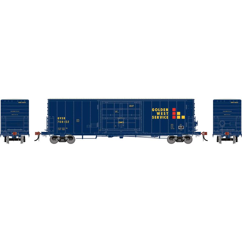 HO GEN 50' PC&F Box Car w/14' Plug Door, GSVR #768102