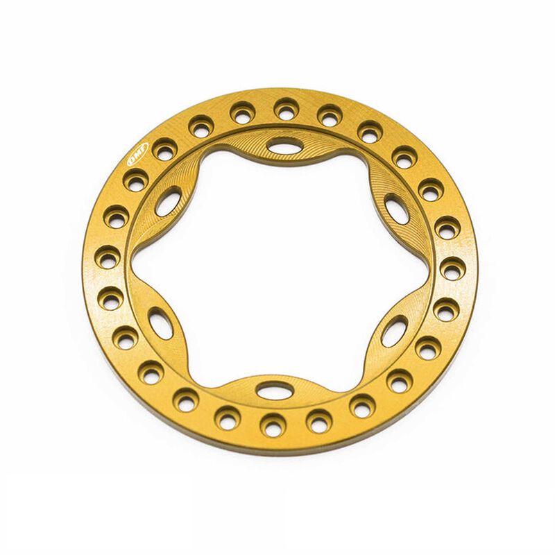 OMF 1.9 Scallop Beadlock Gold Anodized