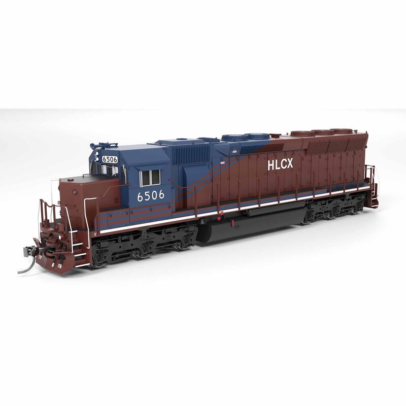 HO EMD SD45, HLCX 6506, Red & Blue, Paragon4 Sound/DC/DCC
