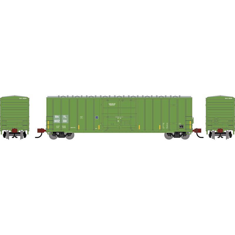 N ATH 50' FMC 5327 12' Plug Door Box Car, BAYL #90208