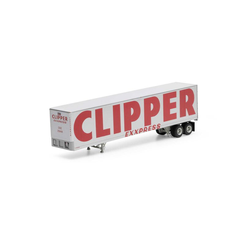 HO 45' Fruehauf Z-Van Trailer, CXXZ #250418