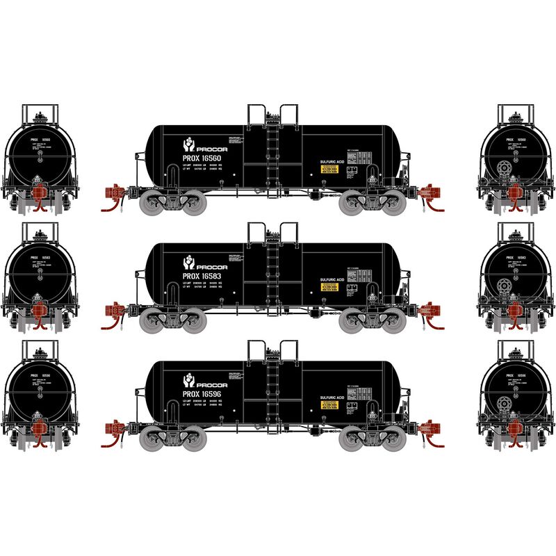 N 13,600-Gallon Acid Tank, PROX, Black (3)
