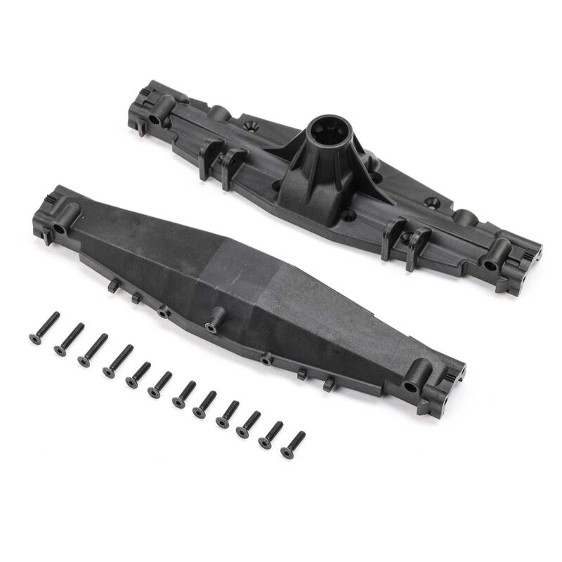 Axle Housing Set, 1 Piece Rear Half: LMT 2.0