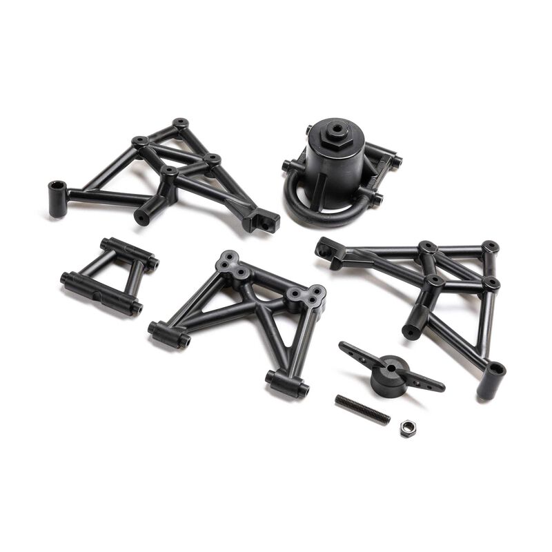 Rear Cage: 8X Super Lasernut