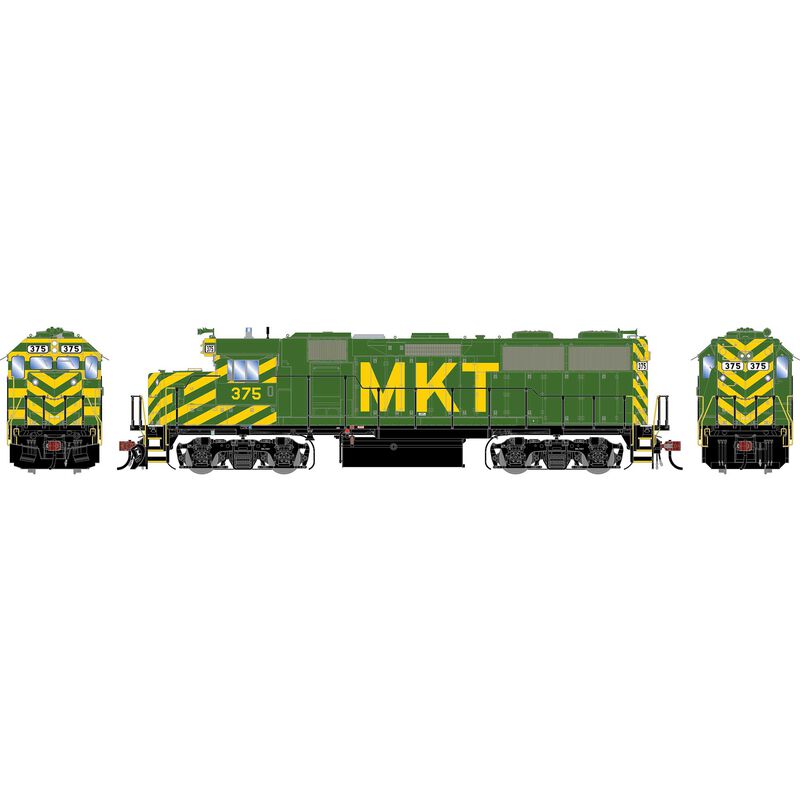 HO GEN GP39-2 PH III Locomotive w/DCC & Sound, MKT #375