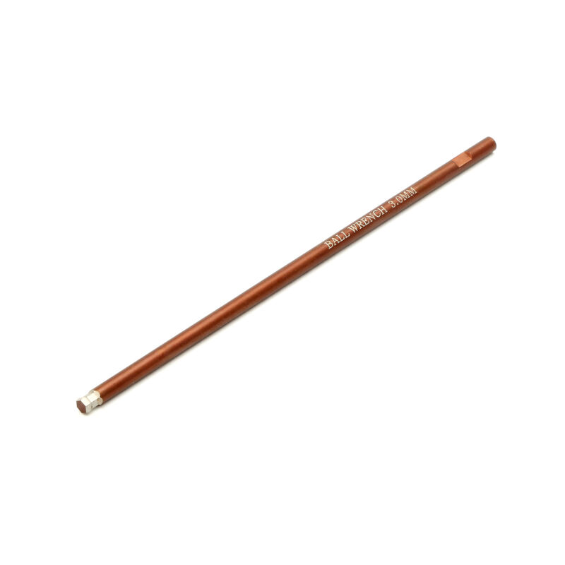 Replacement Tip: Machined Hex Driver with Ball End, 3mm
