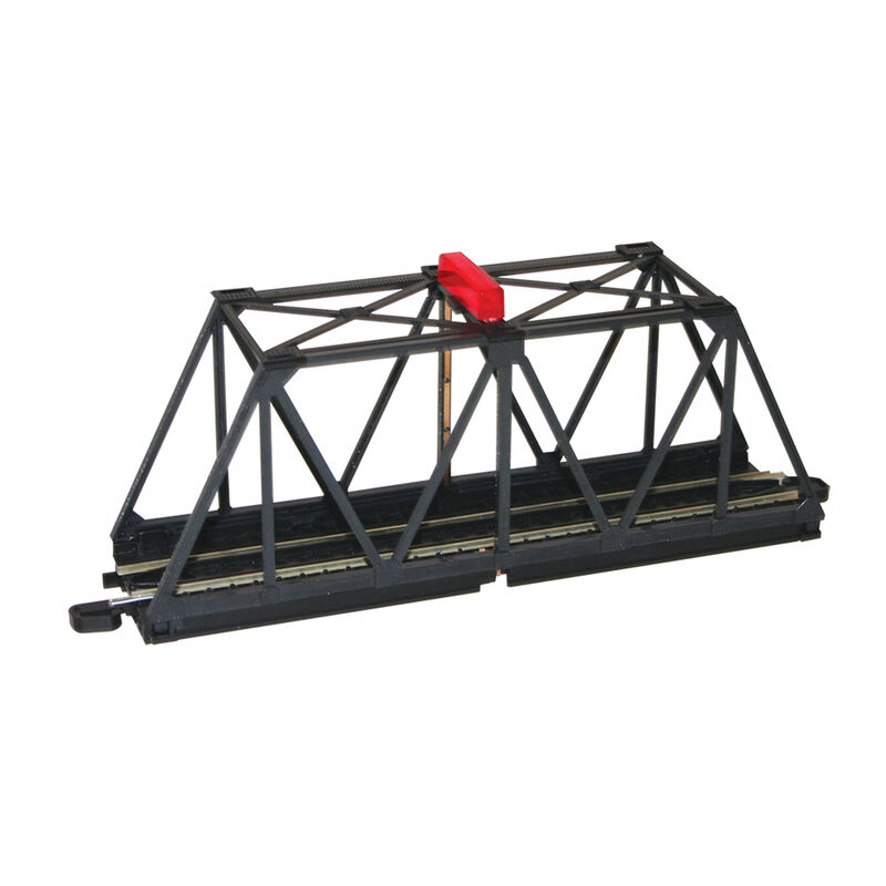 HO Built-Up Truss Bridge with Blinking Light