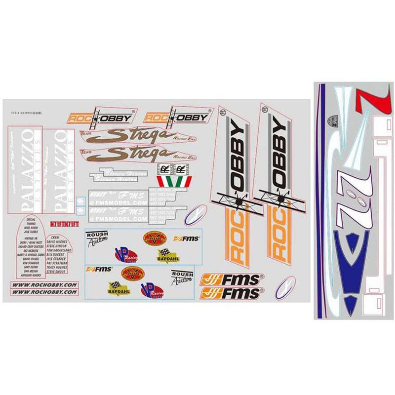 Decal Sheet: P-51 Strega