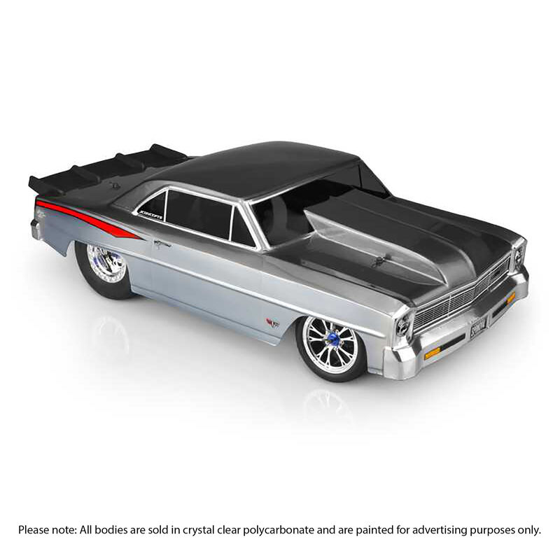 1/10 1966 Chevy II Nova Clear Body