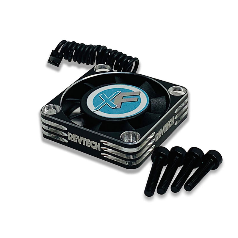 Aluminum 30x30mm Ball Bearing Fan, Silver