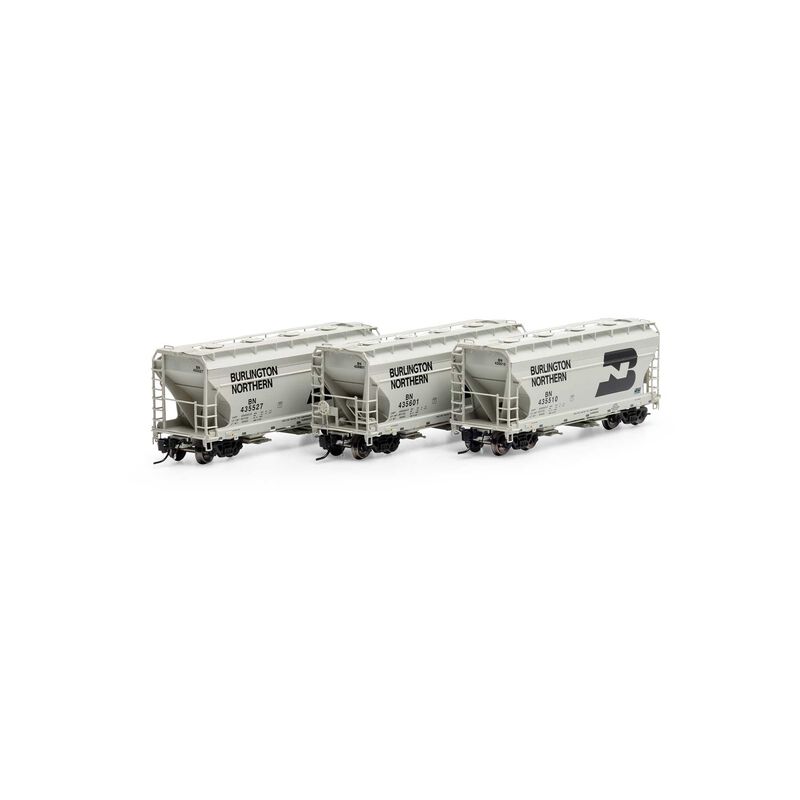 N ACF 2970 Covered Hopper, BN (3)