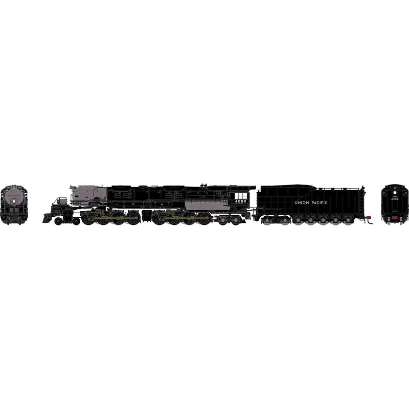 N GEN 4-8-8-4 'Big Boy' Locomotive w/DCC & Sound, UP #4000